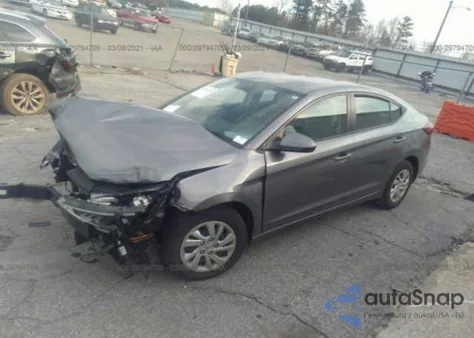 2019 Hyundai Elantra Se from USA, damaged, VIN 5NPD74LFXKH495429